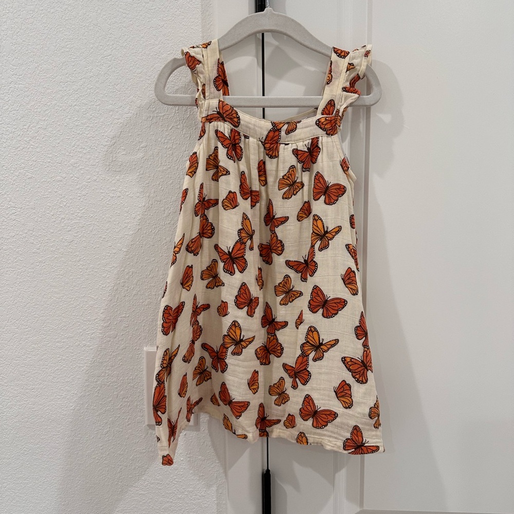 Butterfly Print Sleeveless Top